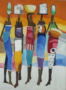'sisters of the nile' by Mark Buku